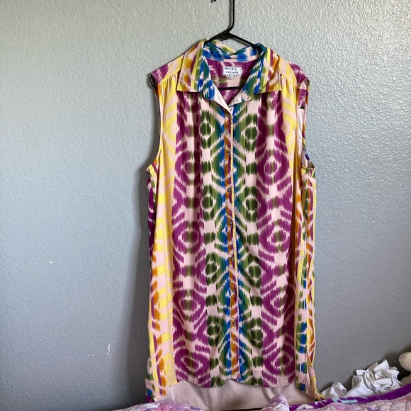 postcards Dresses & Skirts - Postcards•. Multi colored maxi dress